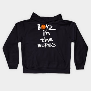 Boyz In The Burbs Basketball Crew Kids Hoodie